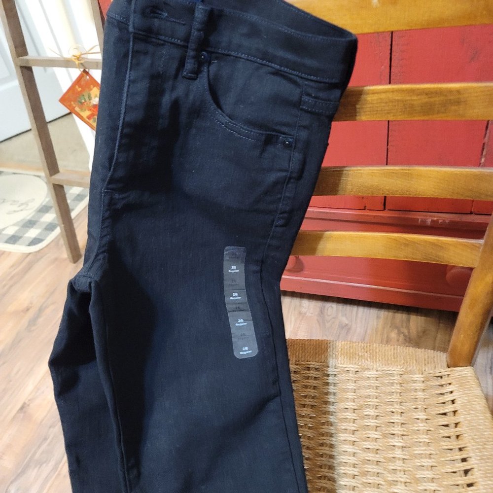 Gap Black True Skinny Jeans - 26 Regular